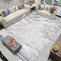 Latepis Large Rug for Living Room Rugs 6.7x10 White by Latepis