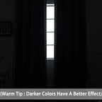 Yakamok Blackout Curtains Room Darkening Thermal Insulated Window Panels - Image 2
