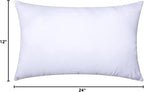 MIULEE Throw Pillow Insert Premium Pillow Stuffer Sham Rectangle - Image 8