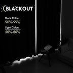 DWCN White Curtains for Living Room Thermal Insulated, Energy Saving & Noise - Image 3