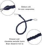 BEL AVENIR Curtain Rope Tiebacks, Drapery Rope Holdbacks - Image 2