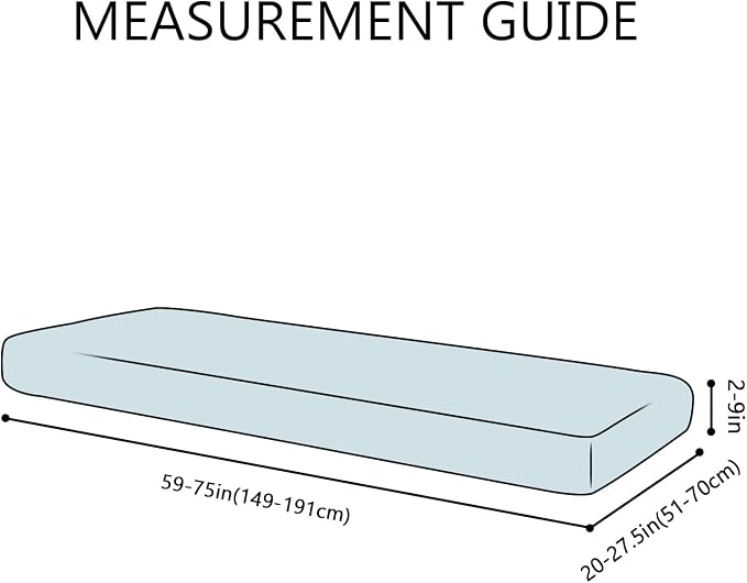 hyha Milk Silk Couch Cushion Covers, Soft Magic Sofa Covers Washable - Image 6