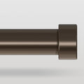 VOIIY Bronze Curtain Rods for Windows 66 to 120 Inch, Size:36-120 Inch by VOIIYCurtainRods