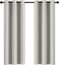 Yakamok Room Darkening Blackout Curtains Thermal Insulated Grommet Curtain by Yakamok