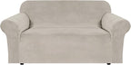 H.VERSAILTEX Stretch Velvet Loveseat Covers by HVERSAILTEX