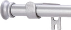 Standard Decorative Window Curtain Rods 30 to 88 Inch, 5/8 Inch Diameter Small by Alskarhem