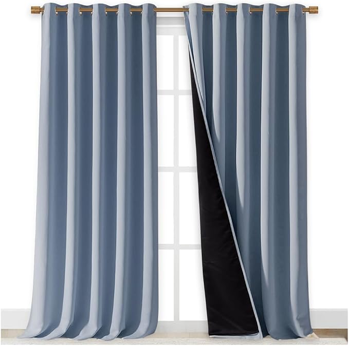 NICETOWN 100% Blackout Curtains - Image 2