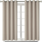 BGment Room Darkening Curtains 45 Inches Long by BGment