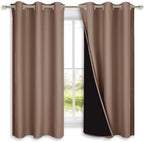 NICETOWN Total Blackout Panels for Nursery, Super Soft, Heavy Duty and Thick by NICETOWN