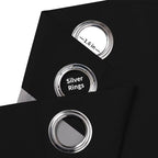 Joydeco Blackout Curtains 108 Inches Long, Grommet Total Room Darkening Drapes - Image 5