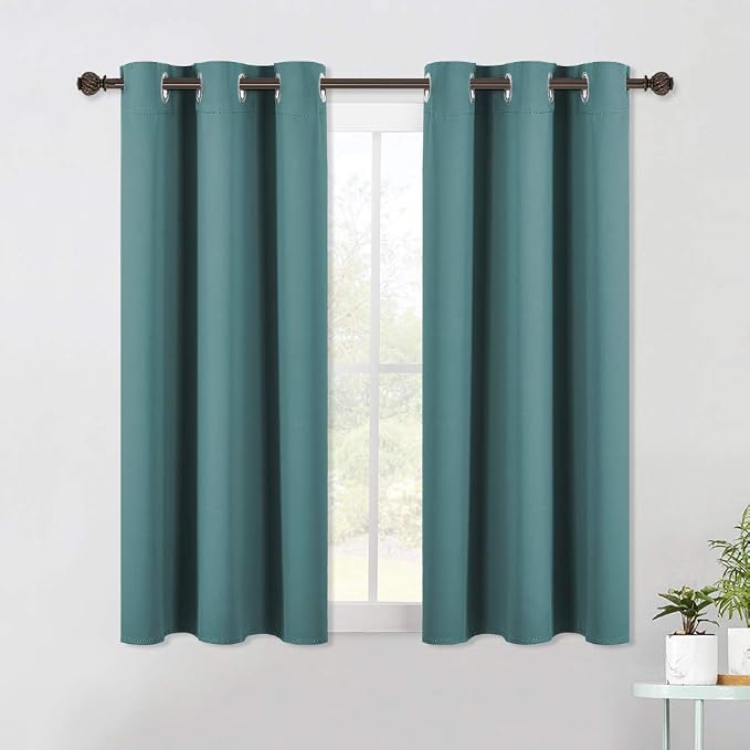 NICETOWN Blackout Window Curtains 60 inch Length 2 Panels, 34 x 60 Inch by NICETOWN