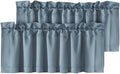 H.VERSAILTEX Blackout Valances for Windows, Kitchen Window Valance Curtains for by HVERSAILTEX
