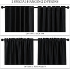 PONY DANCE Blackout Curtains for Kitchen - Image 2