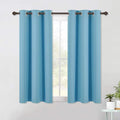 NICETOWN Teal Blue Blackout Curtain Panels by NICETOWN