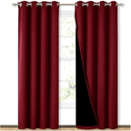 NICETOWN 100% Blackout Cold Blocking Curtains by NICETOWN