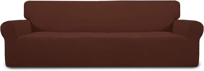 Easy-Going Stretch 4 Seater Sofa Slipcover 1-Piece Sofa Cover Furniture by Easy-Going