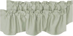 H.VERSAILTEX 2 Panels Blackout Curtain Valances by HVERSAILTEX