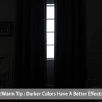 Yakamok Green Curtains 84 Inches Length Blackout Curtain - Image 6
