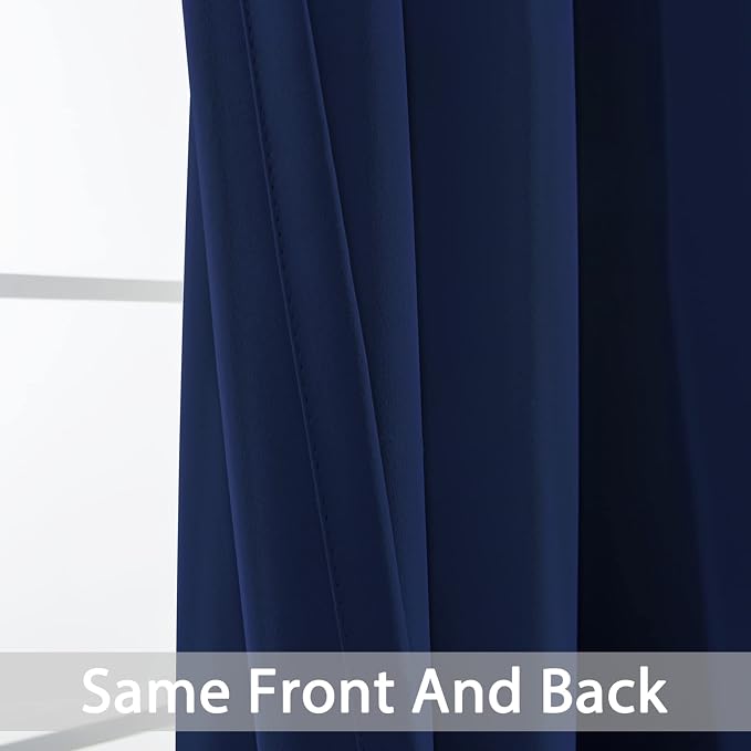 Yakamok Blackout Curtains Room Darkening Thermal Insulated Window Panels - Image 6