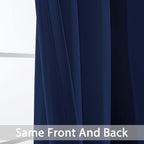 Yakamok Blackout Curtains Room Darkening Thermal Insulated - Image 3