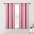 NICETOWN Rouge Pink Blackout Curtain Panels by NICETOWN