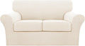 Turquoize 3 Piece Sofa Covers for 2 Cushion Couch Sofa Slipcover Soft Couch by Turquoize