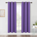 NICETOWN Blackout Window Curtains 70" L, 2 Panels, 34 inch, Lilac Purple by NICETOWN