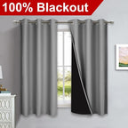 NICETOWN 100% Blackout Curtains - Image 2