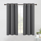NICETOWN Bedroom Curtains Blackout Drapery Panels, Three Pass Microfiber by NICETOWN