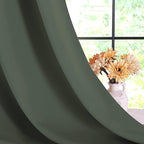 NICETOWN Valances and Tiers for Bathroom, Kitchen Farmhouse Style Short Curtain - Image 5