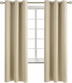 BGment Room Darkening Curtains 72 Inches Long by BGment
