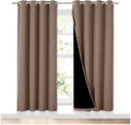 NICETOWN Living Room Completely Shaded Draperies, Privacy Protection & Noise by NICETOWN