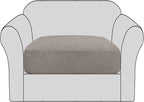 H.VERSAILTEX Stretch Couch Cushion Covers Individual Seat Sofa Chair Slipcovers by HVERSAILTEX