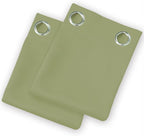 LEMOMO Blackout Curtains 52 x 108 inch/Sage Green Curtains Set of 2 - Image 9