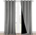 NICETOWN Full Shading Curtains 90 inches Long 2 Panels Set by NICETOWN