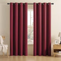 Joydeco Blackout Curtains for Bedroom 96 inch Long 2 Panels, Thermal Insulated by JOYDECO