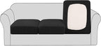 H.VERSAILTEX Super Stretch Couch Cushion Covers Sofa Cushion Slipcovers by HVERSAILTEX