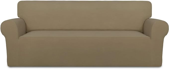PureFit Super Stretch Sofa Slipcover – Spandex Non Slip Soft Couch Sofa Cover by PureFit