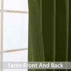 Yakamok Blackout Curtains for Bedroom, Thermal Insulated Blackout Grommet Top - Image 3