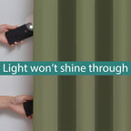 Yakamok 84 Inch Length 100% Blackout Curtains - Image 3