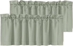 H.VERSAILTEX 2 Panels Blackout Valances by HVERSAILTEX