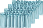 H.VERSAILTEX Blackout Valances for Windows, Kitchen Curtains Valance for Living by HVERSAILTEX