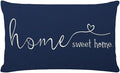 MFGNEH Home Sweet Home Quotes Farmhouse Pillow Covers 12x20 Inch, Farmhouse by MFGNEH