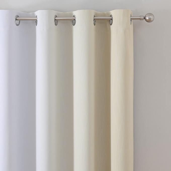 Estelar Textiler Full Room Darkening Blackout Curtains 72 Inch Length 2 Panels - Image 4