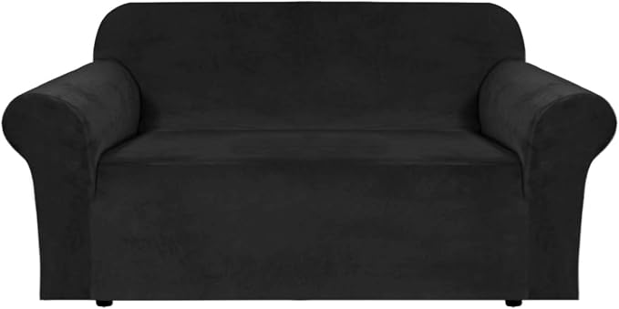 H.VERSAILTEX Stretch Velvet Loveseat Covers by HVERSAILTEX