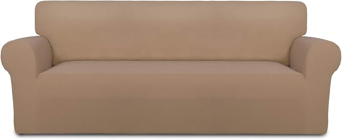 PureFit Super Stretch Sofa Slipcover – Spandex Non Slip Soft Couch Sofa Cover by PureFit