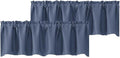 Chyhomenyc Blackout Valances for Windows, Short Window Valance Curtains for by Chyhomenyc