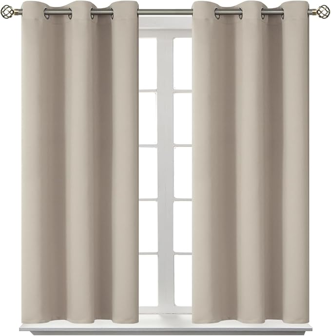 BGment Room Darkening Curtains 54 Inches Long by BGment