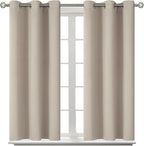 BGment Room Darkening Curtains 54 Inches Long by BGment