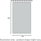 NICETOWN Sheer Sage Green Curtains - Image 7